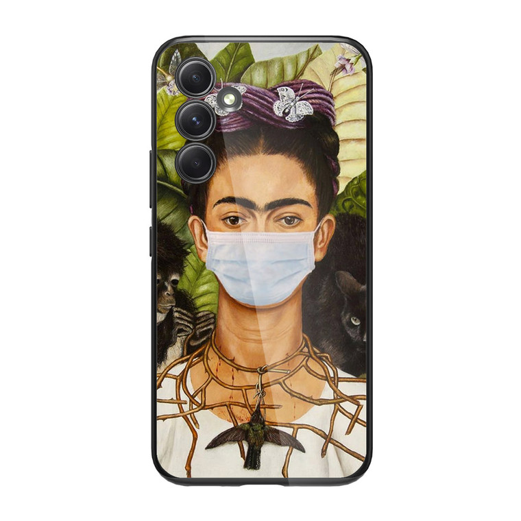 Frida Kahlo Wear Mask Samsung Galaxy A34 5G Case