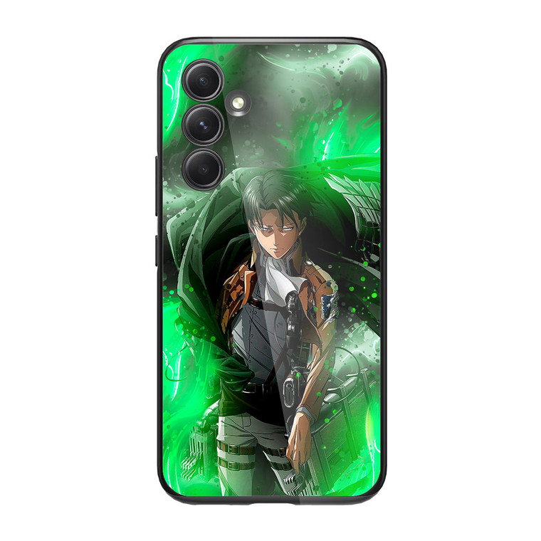 Levi Ackerman - Attack on Titan Samsung Galaxy A34 5G Case