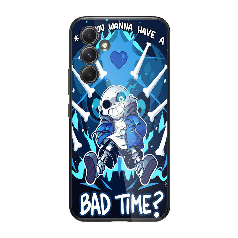 Undertale Sans Bad Time Samsung Galaxy A34 5G Case