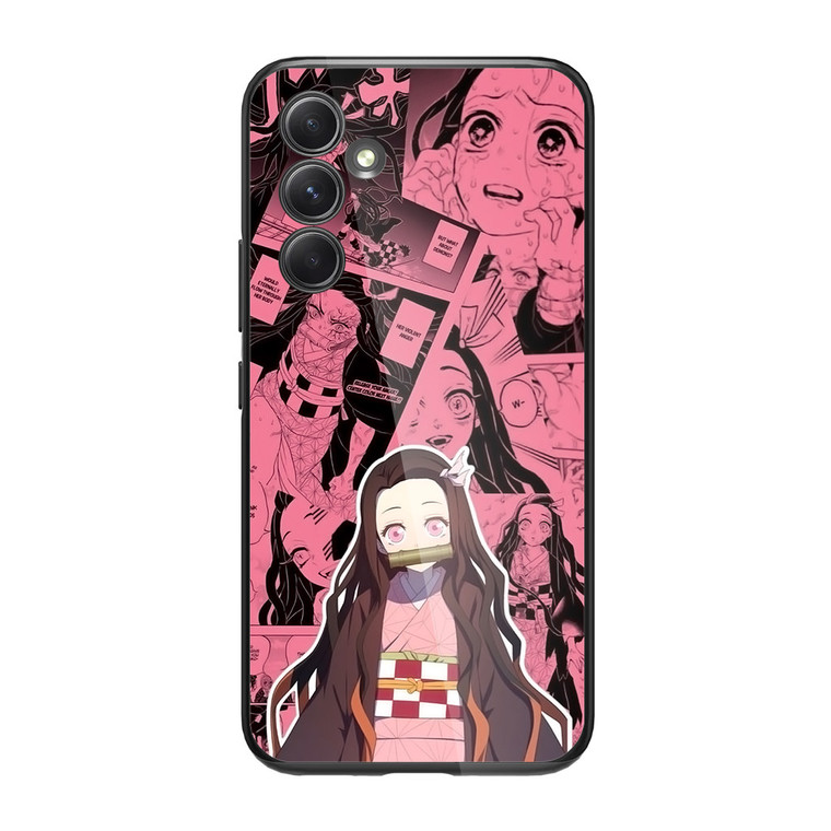 Demon Slayer Nezuko Kamado Samsung Galaxy A34 5G Case