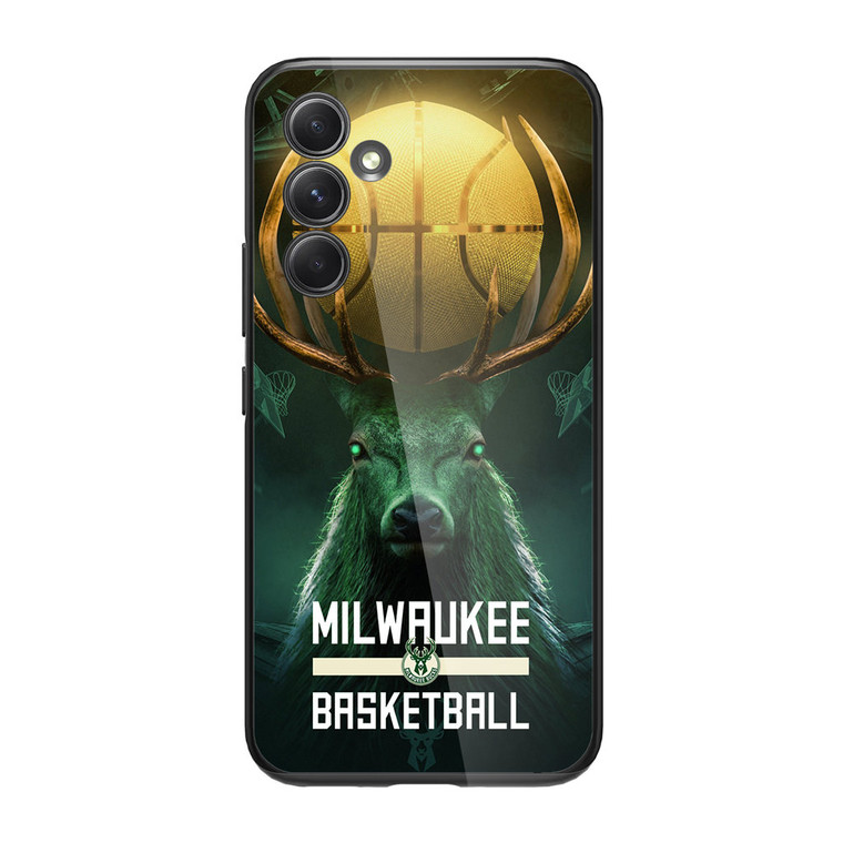 Milwaukee Basketball Samsung Galaxy A34 5G Case