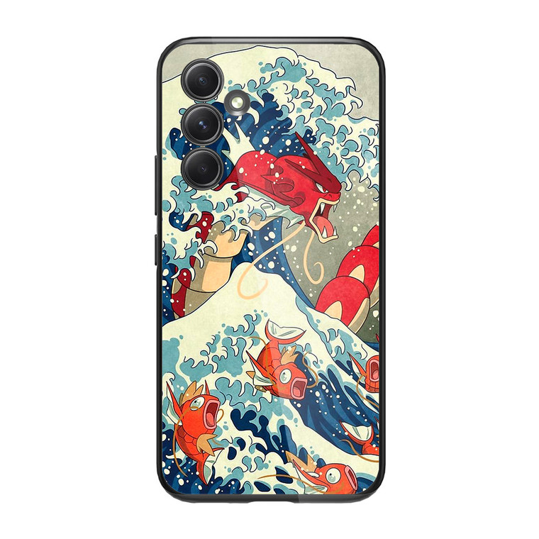 The Great Wave Of Kanto Pokemon Samsung Galaxy A34 5G Case