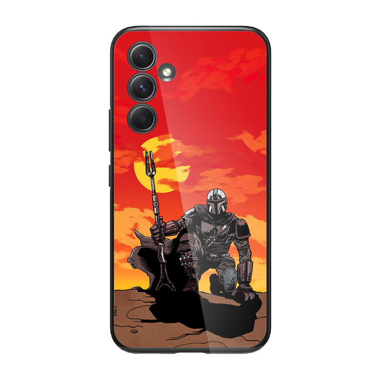 Mandalorian Samsung Galaxy A34 5G Case