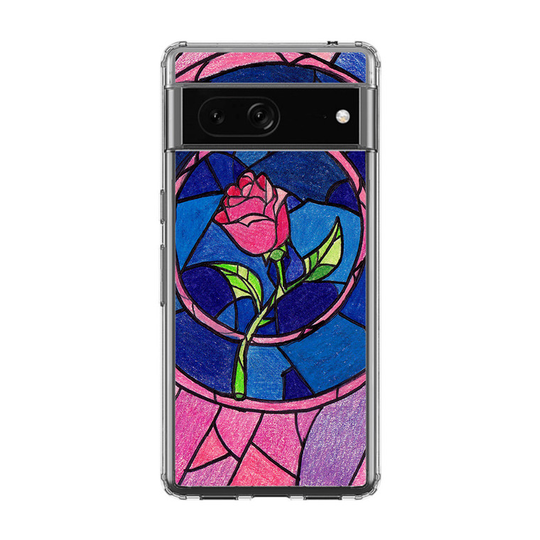 Beauty and The Beast Flower Google Pixel 7A Case