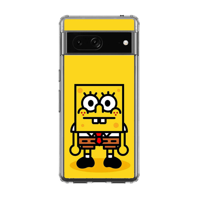 Spongebob Minimalism Google Pixel 7A Case