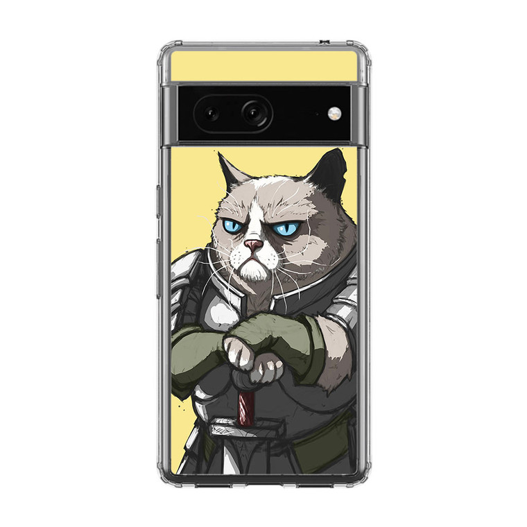 Grumpy Cat Knight Google Pixel 7A Case