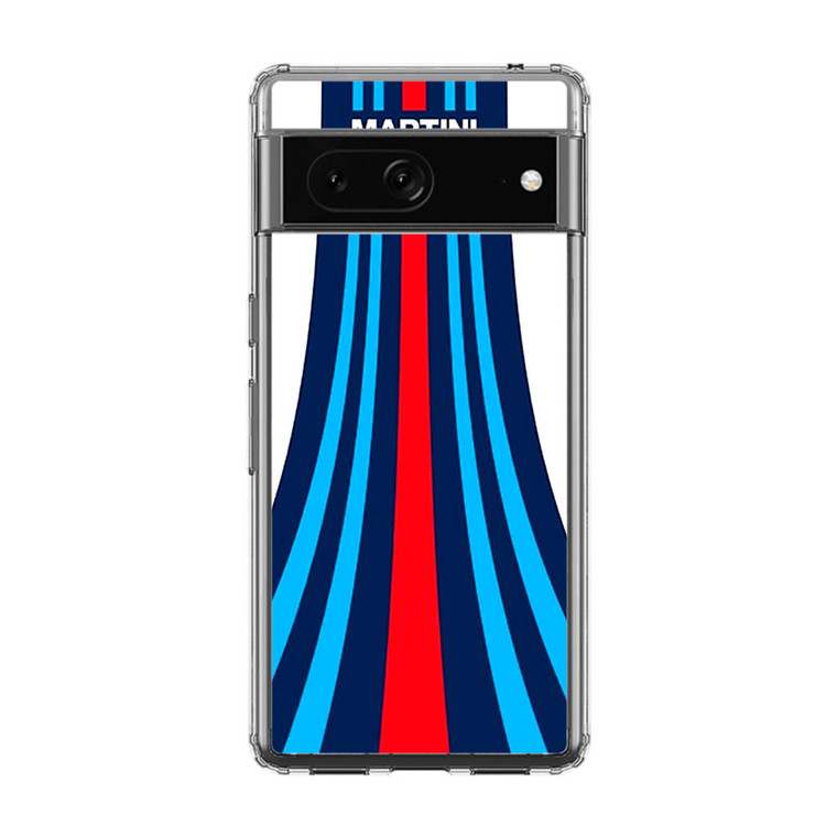 Martini Racing Stripes Google Pixel 7A Case