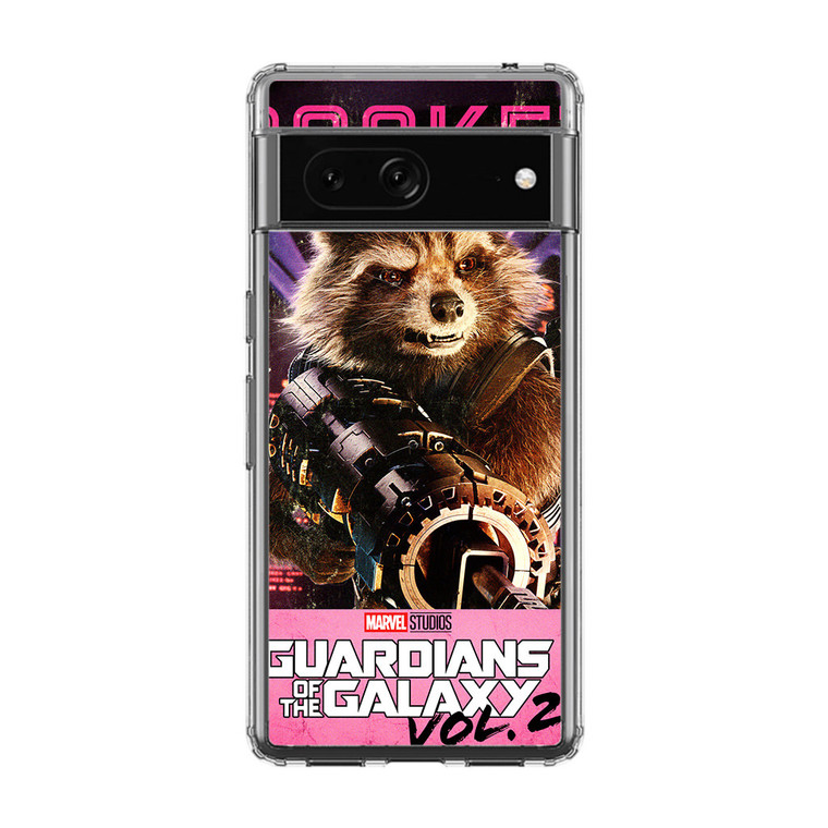 Guardians Of The Galaxy Vol 2 Rocket Racoon Google Pixel 7A Case