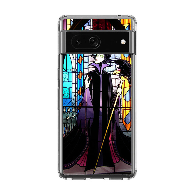 Maleficent Sleeping Beauty Glass Design Google Pixel 7A Case