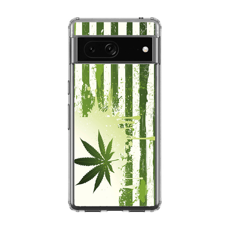 Marijuana Country Flag Google Pixel 7A Case