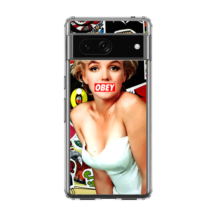 Marilyn Monroe Obey Google Pixel 7A Case