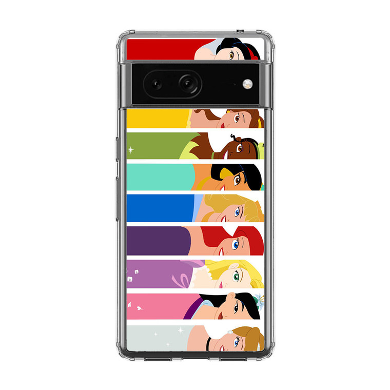 Disney Princess Google Pixel 7A Case