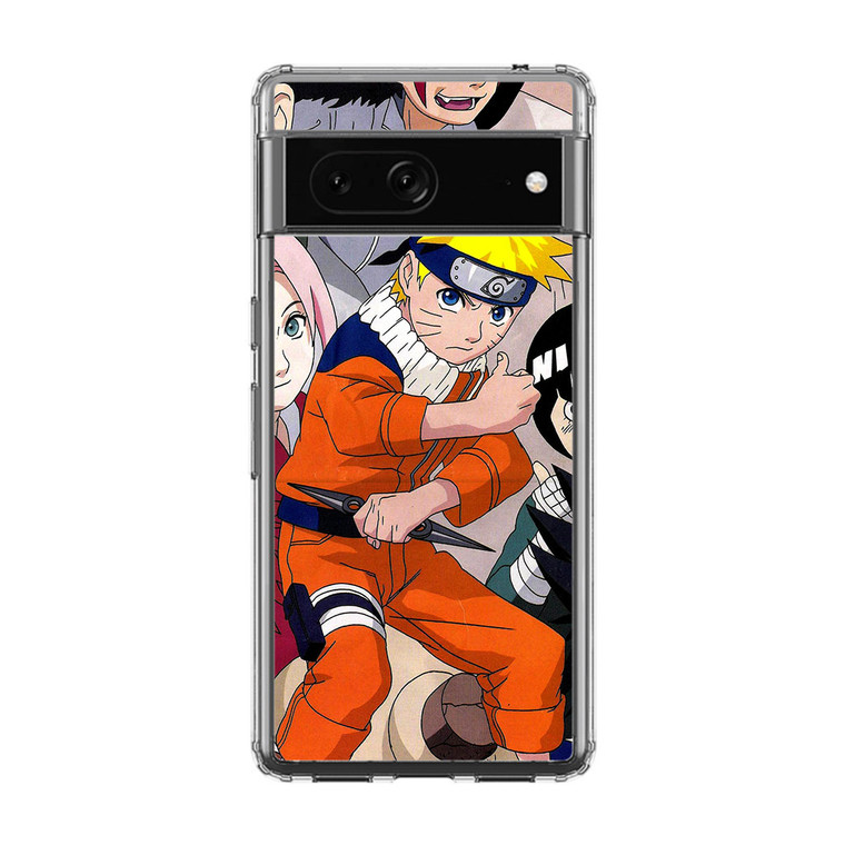 Naruto And Friends Google Pixel 7A Case
