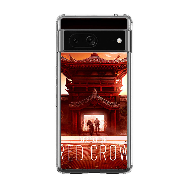 Rainbow Six Siege Operation Red Crow Google Pixel 7A Case