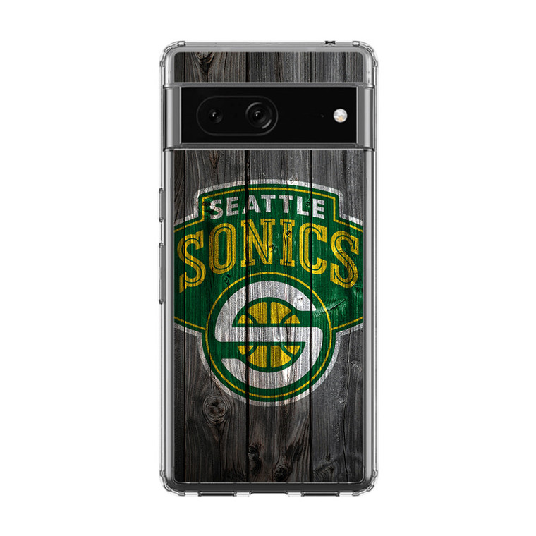 Seattle Sonics Wood Google Pixel 7A Case