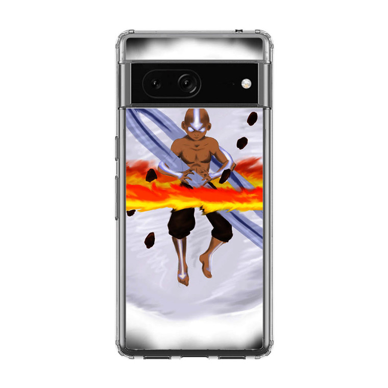 Avatar The Last Airbender Angry Aang Google Pixel 7A Case
