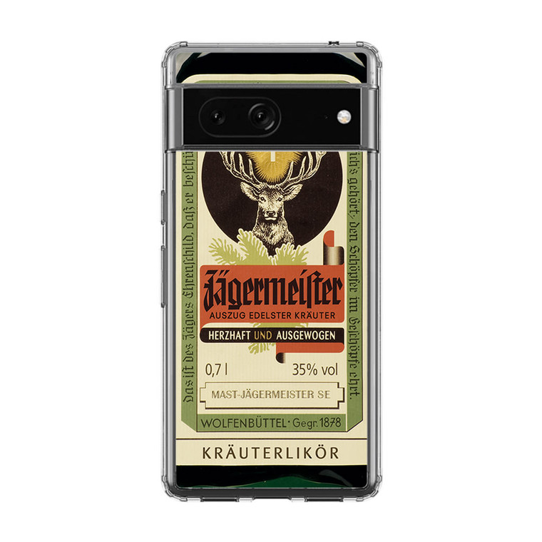 Jagermeister Retro Bottle Google Pixel 7A Case