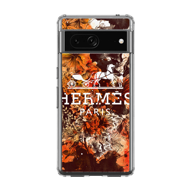 Hermes Full Bloom Google Pixel 7A Case