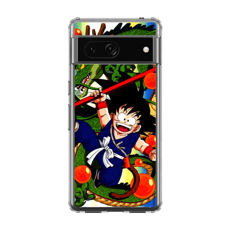 Shenlong and Goku Dragon Ball Z Google Pixel 7A Case