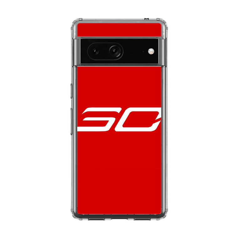 Stephen Curry Logo Google Pixel 7A Case