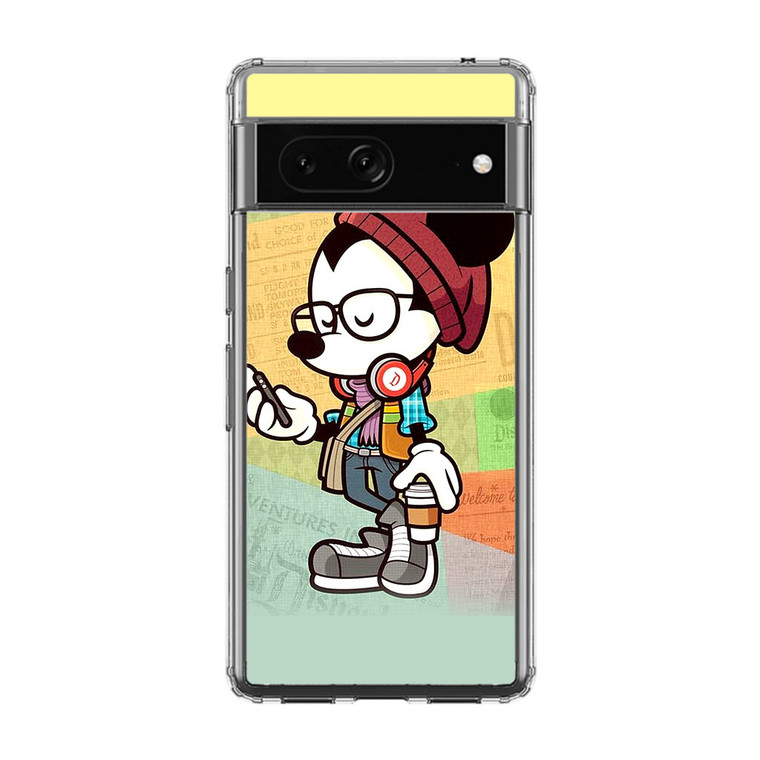 Hipster Mickey Mouse Google Pixel 7A Case