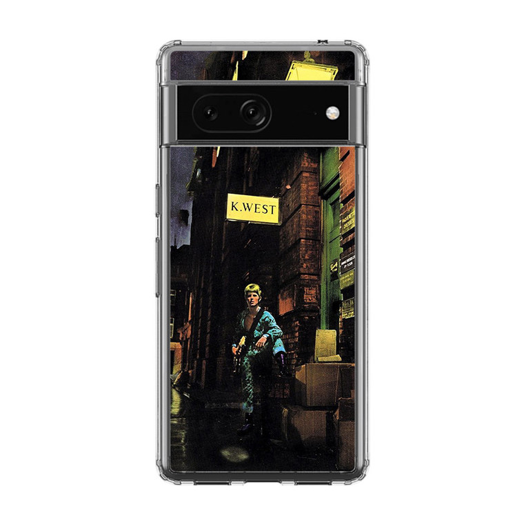 The Rise and Fall of Ziggy Stardust Google Pixel 7A Case