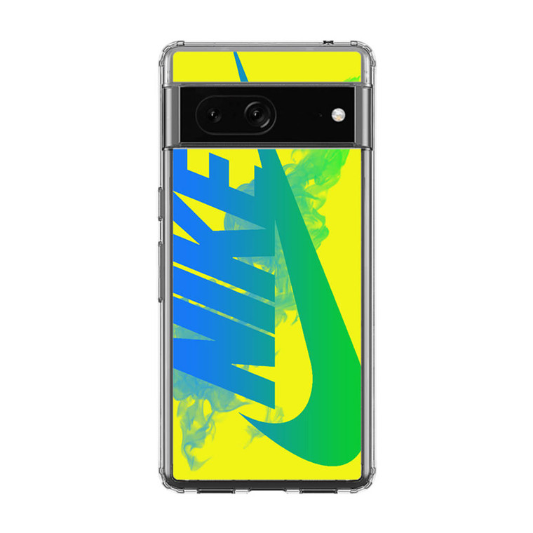 Nike Logo in Yellow Google Pixel 7A Case