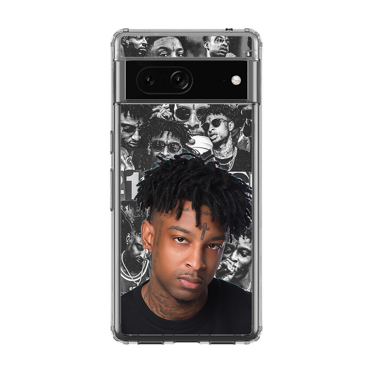 21 Savage Collage Google Pixel 7A Case