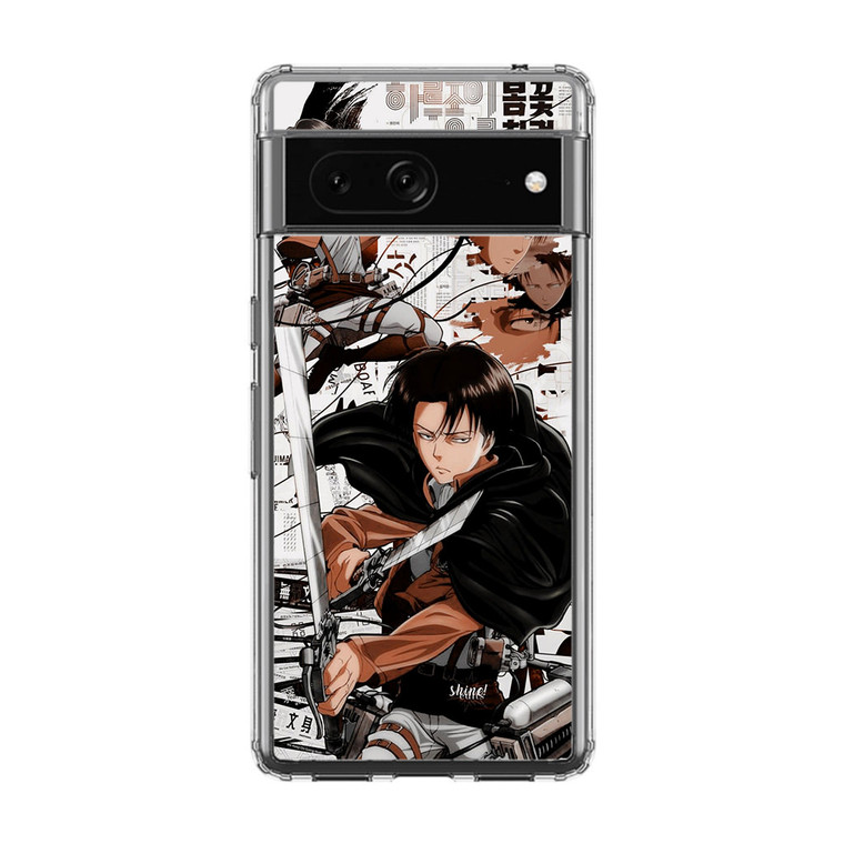 Attack on Titan Levi Ackerman Google Pixel 7A Case