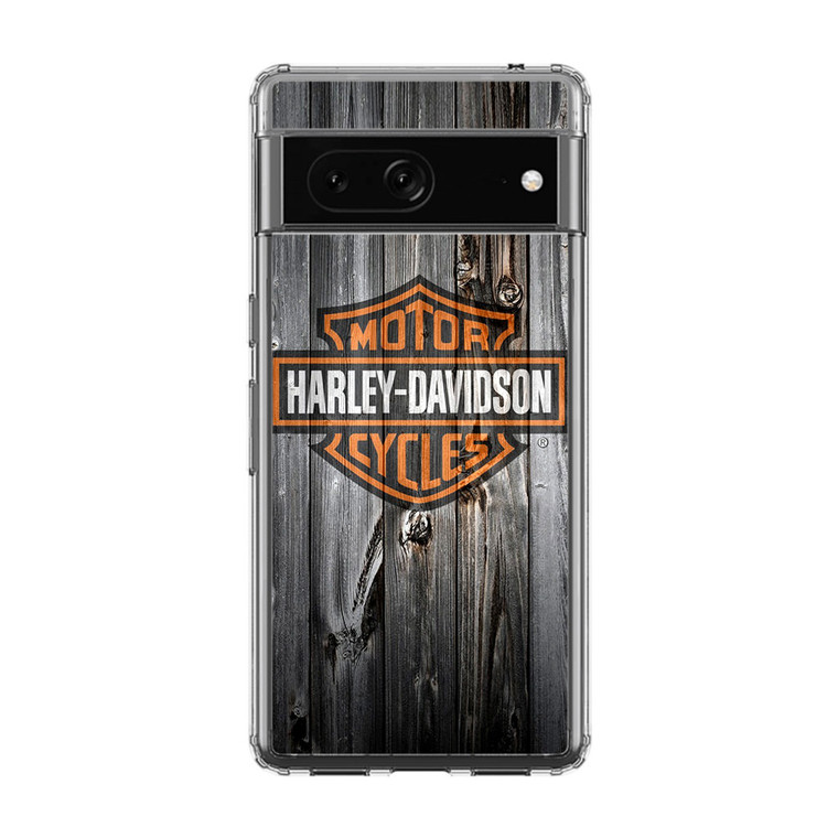 Harley Davidson Wood Art Google Pixel 7A Case
