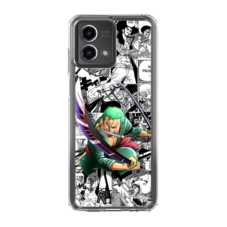 One Piece Roronoa Zoro  Sanzen Daisen Sekai Motorola Moto G Stylus 5G (2023) Case