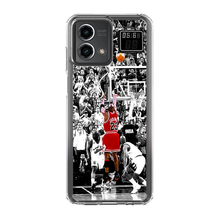 Michael Jordan Shoot in NBA Motorola Moto G Stylus 5G (2023) Case