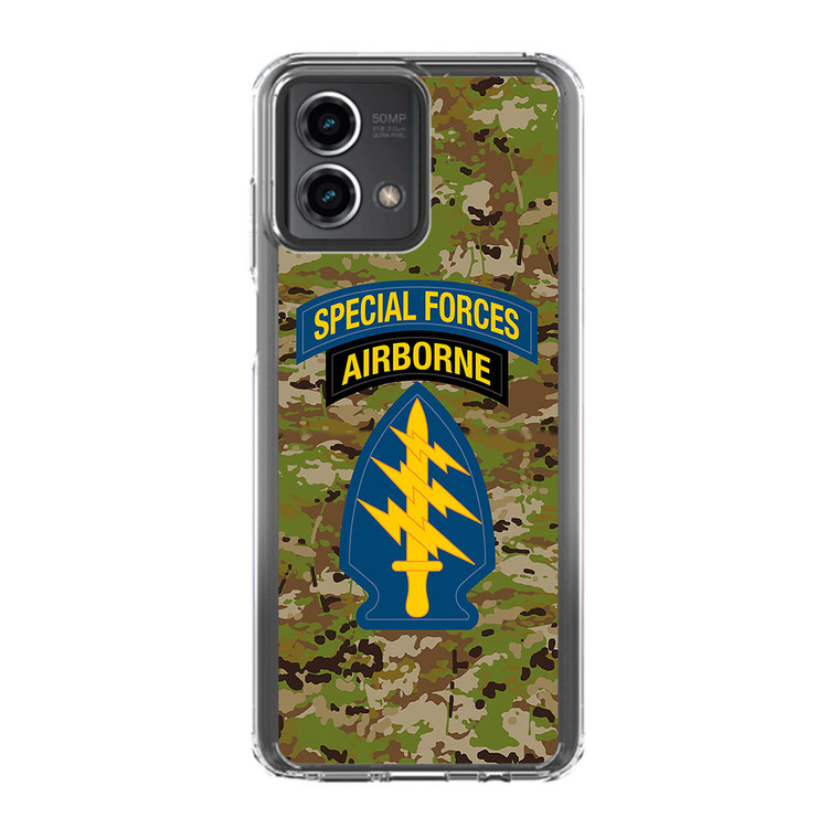 Camouflage Special Forces Airbone Military Motorola Moto G Stylus 5G (2023) Case