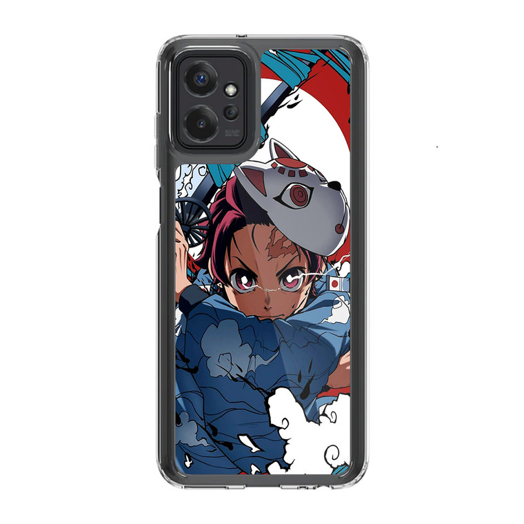 Tanjro Demon Slayer Fox Mask Motorola Moto G Power 5G (2023) Case