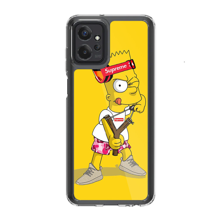 Explore Bart Simpson Supreme Motorola Moto G Power 5G (2023) Case