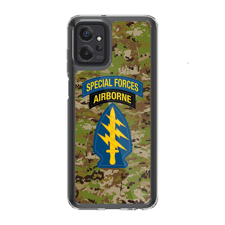 Camouflage Special Forces Airbone Military Motorola Moto G Power 5G (2023) Case