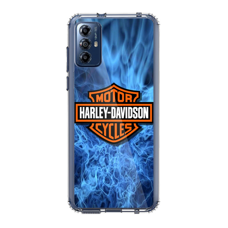 Harley Davidson Blue Flame Motorola Moto G Play (2023) Case