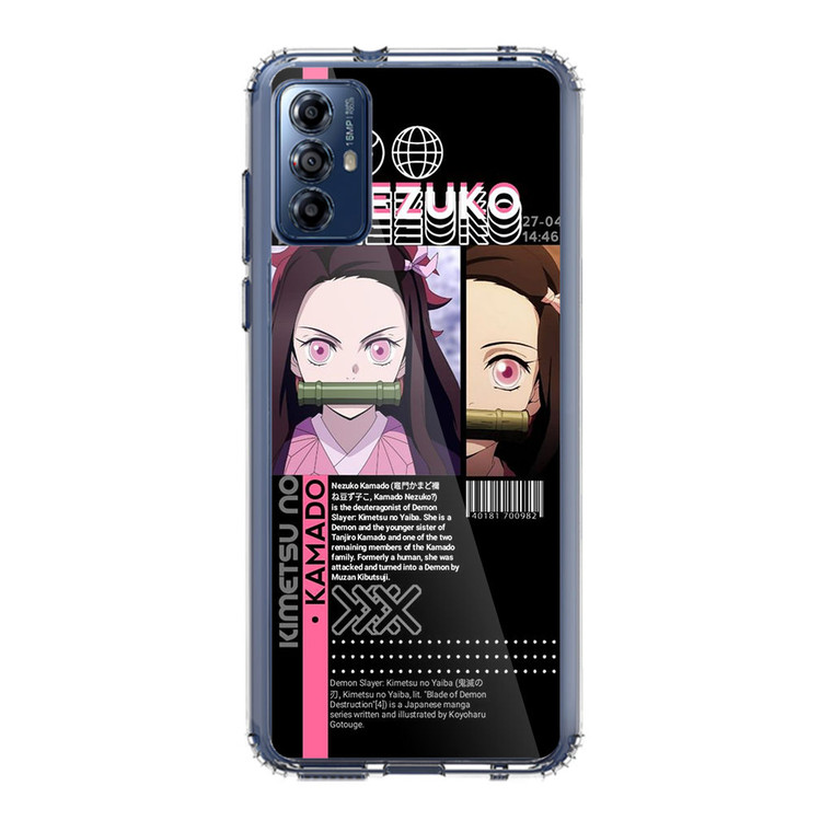 Nezuko Kamado Kimetsu no Yaiba Motorola Moto G Play (2023) Case