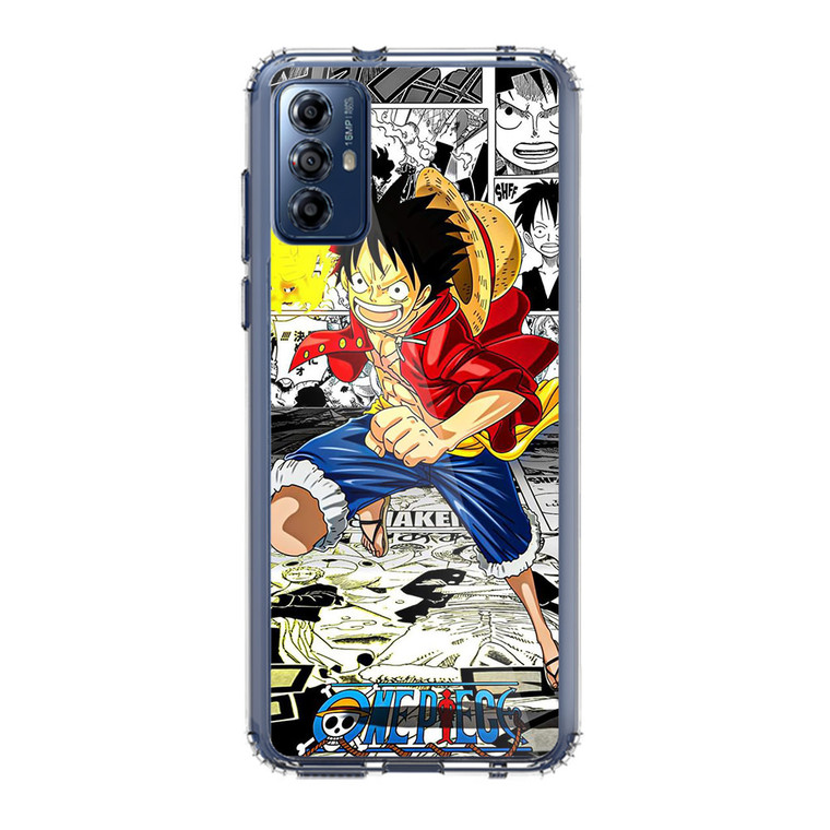 One Piece Luffy Comic Motorola Moto G Play (2023) Case