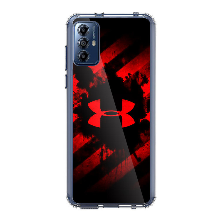 Under Armour Red Art Motorola Moto G Play (2023) Case