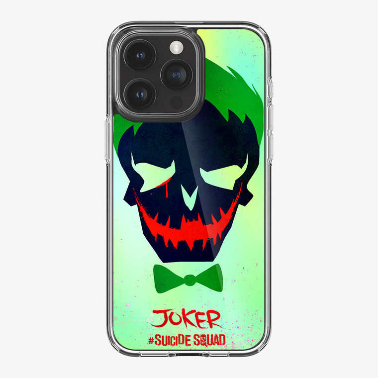 Movie Suicide Squad Joker Logo iPhone 15 Pro Max Case