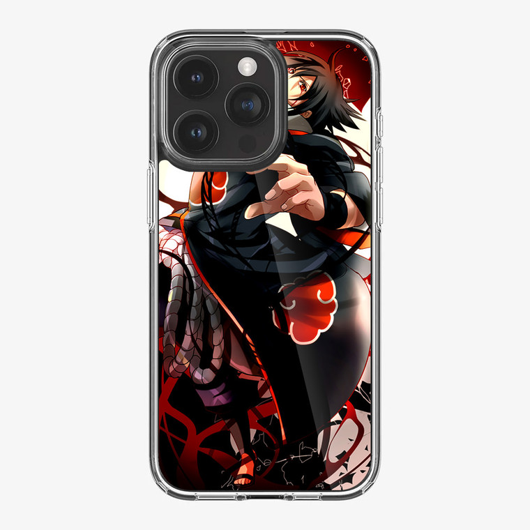 Sasuke Akatsuki iPhone 15 Pro Max Case