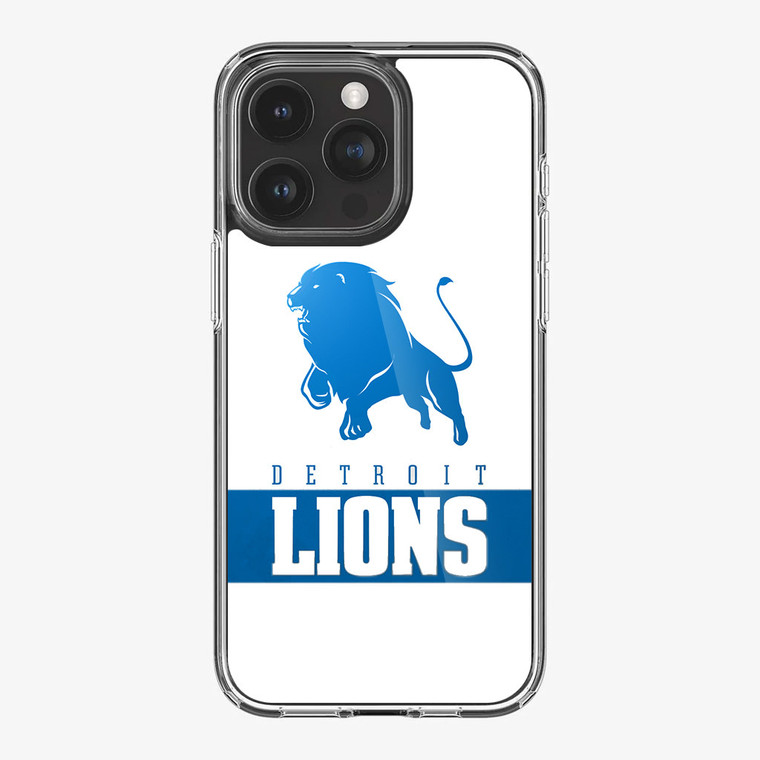 Detroit Lions iPhone 15 Pro Max Case