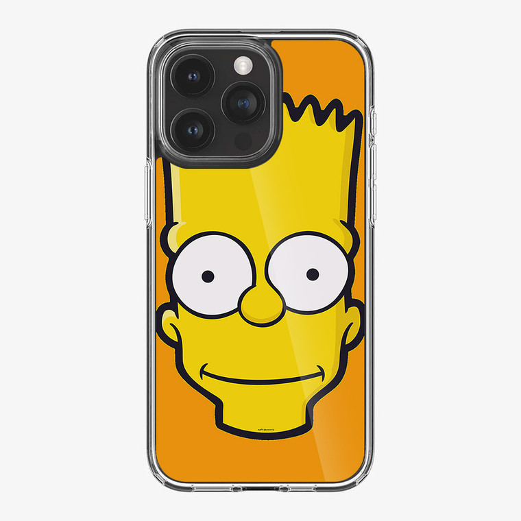 Bart Simpson Yellow Face iPhone 15 Pro Max Case