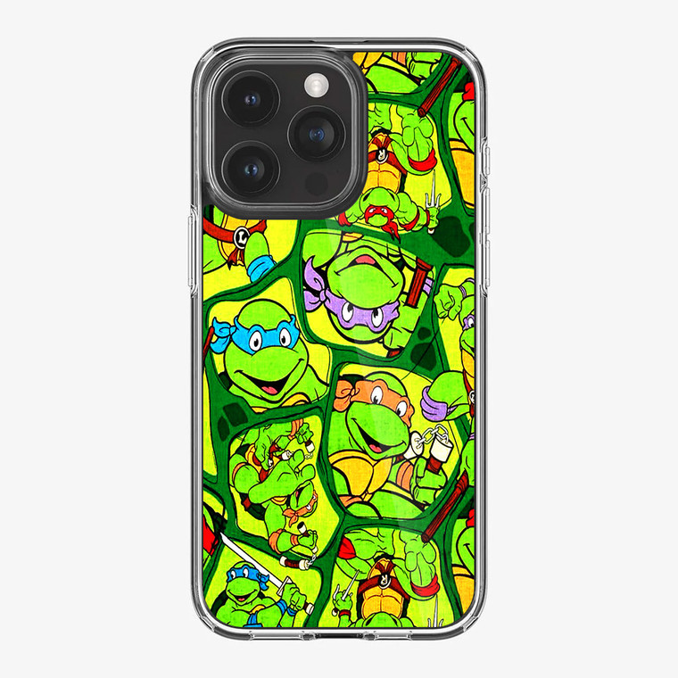 Teenage Mutant Ninja Turtles Collage iPhone 15 Pro Max Case