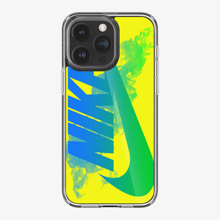 Nike Logo in Yellow iPhone 15 Pro Max Case