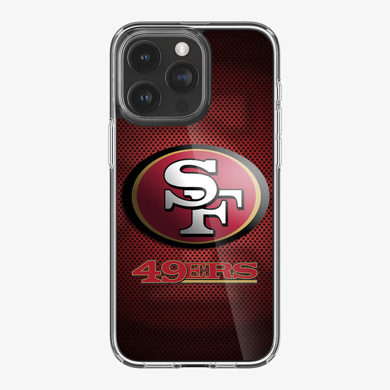 49ers logo iPhone 15 Pro Max Case