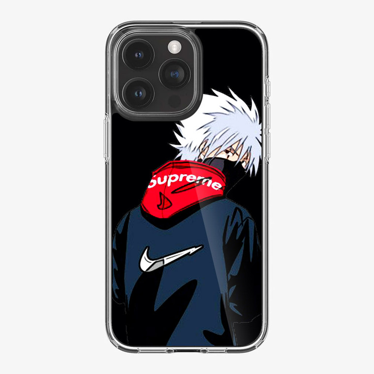 Supreme Kakashi Naruto iPhone 15 Pro Max Case