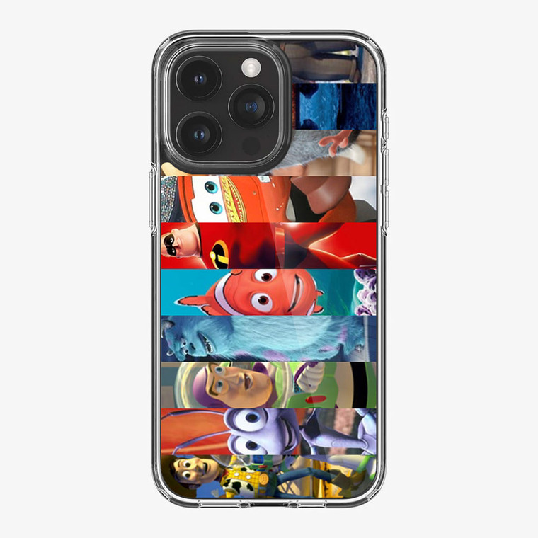 All Characters Pixar iPhone 15 Pro Case