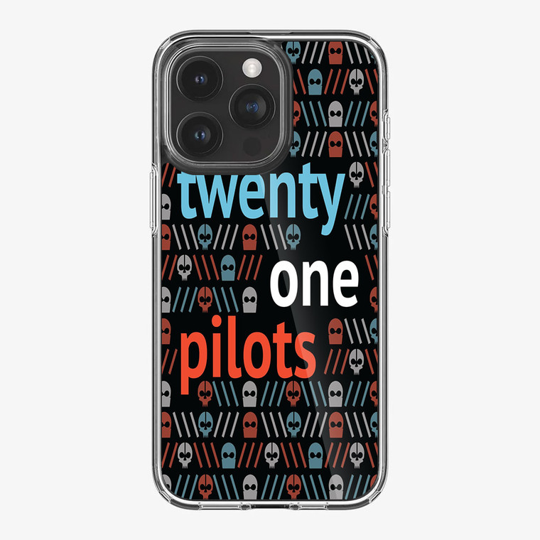 Twenty One Pilots Pattern iPhone 15 Pro Case